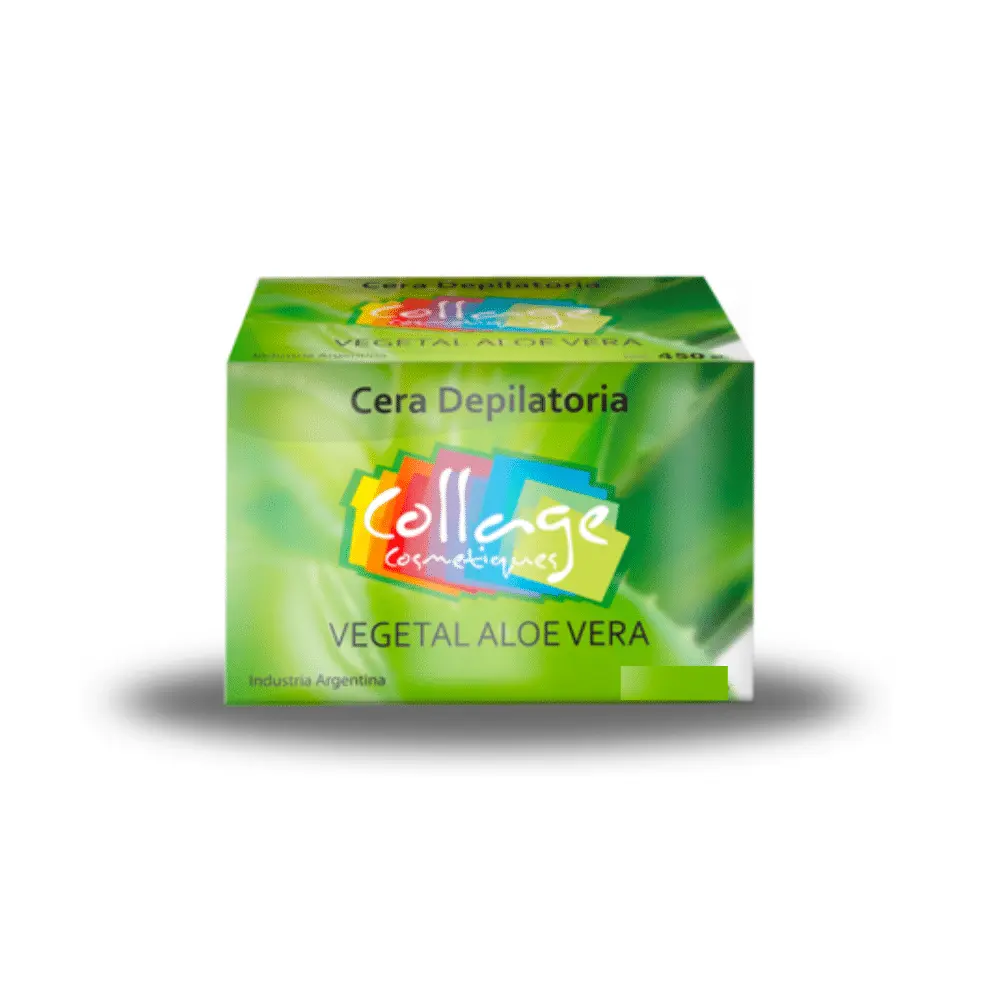 CERA VEGETAL ALOE VERA  (VERDE - 200 GRS. - CAJA)