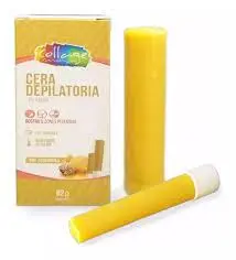 CERA EN BARRA MIEL Y CALENDULA  (AMARILLO - 60+22 GRS - CAJA)