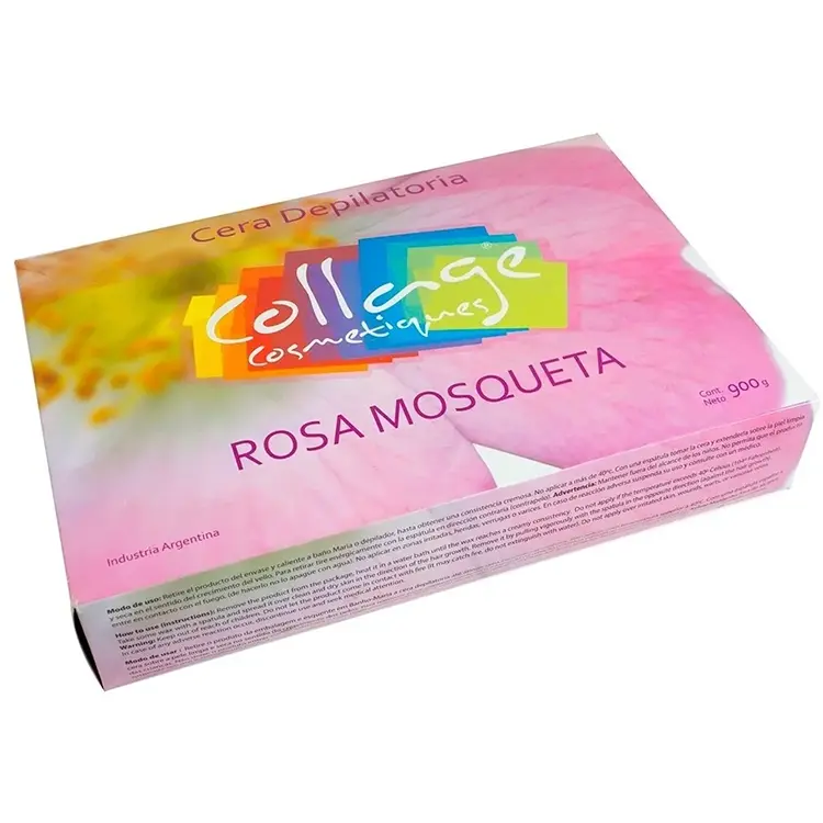 CERA ROSA MOSQUETA (ROSADA - 900 GRS. - CAJA)