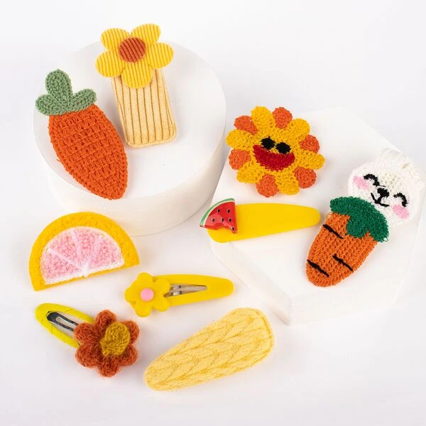 HEBILLAS DE PELO VENTA P/ UNIDAD (9 UND - BLISTER)