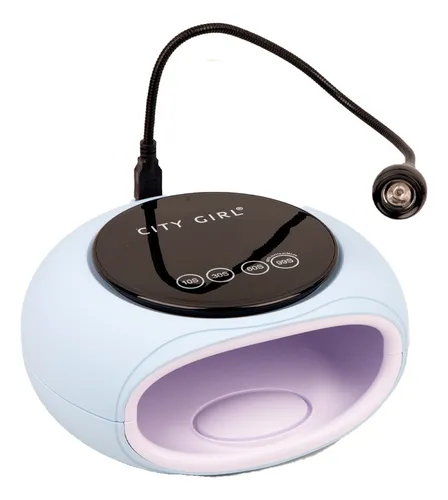 CABINA CON LAMPARA UV-LED PARA UÑAS 128W (1 UND - CAJA)
