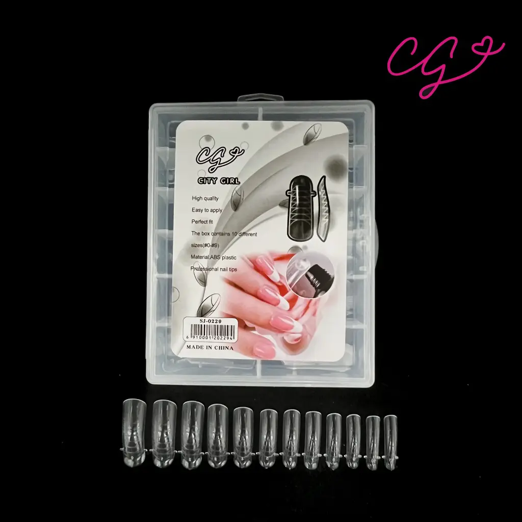 CAPSULA DUAL DE UÑAS CITY GIRL N.4 (120 PCS - CAJA)