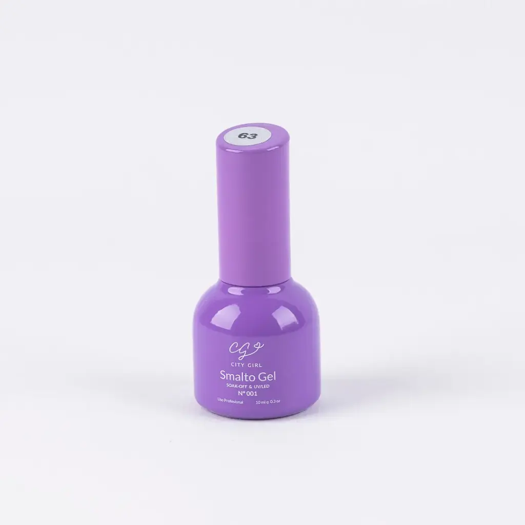ESMALTE UV/LED 63 (10 ML - FRASCO)