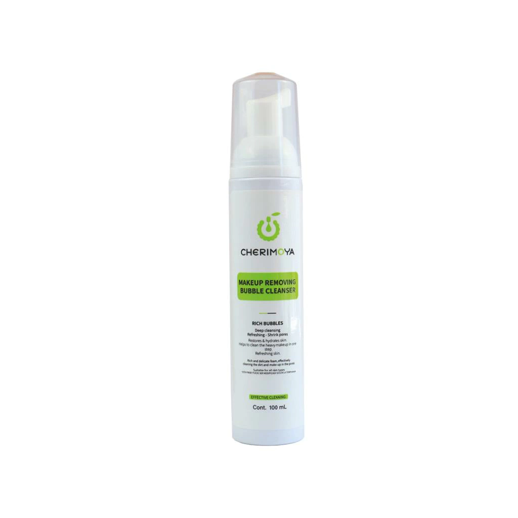 ESPUMA LIMPIADOR DE MAQUILLAJE CHERIMOYA (100 ML - FRASCO)
