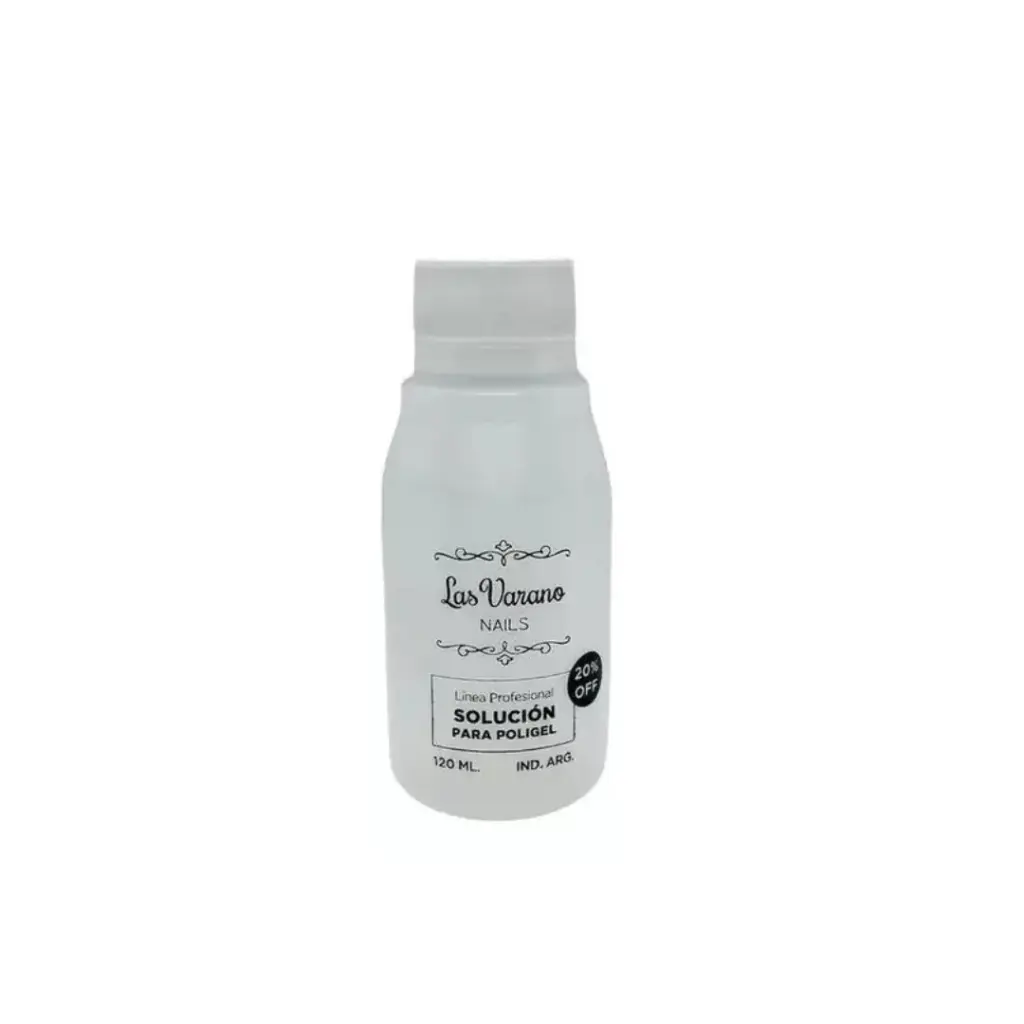 SOLUCION PARA POLI GEL (120 ML - FRASCO)
