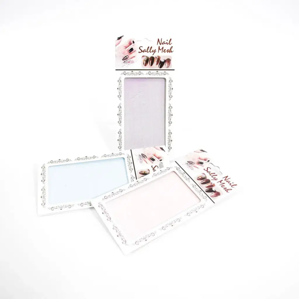 MALLA DECORATIVA PARA UÑAS VARIOS COLORES (1 UND - BOLSA)