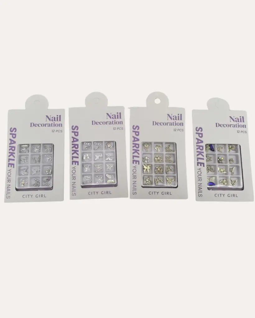 DIJE PARA UÑAS  (12 UND - BOLSA)