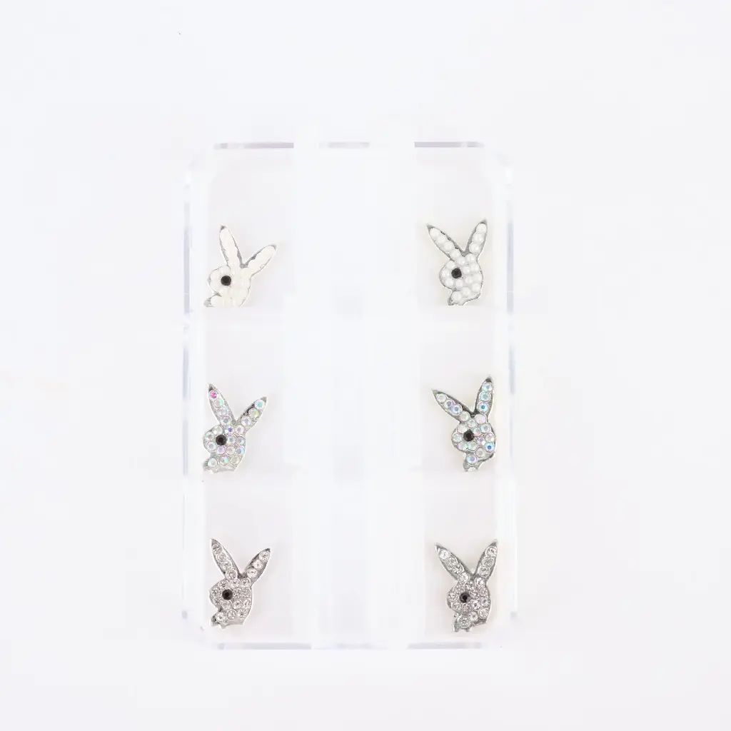 ACCESORIOS CONEJO PARA UÑAS (6 UND - CAJA)