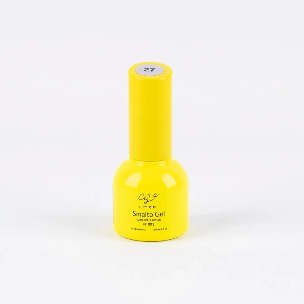 ESMALTE SEMIPERMANENTE LED/UV 27 (ROSA CLARO - 7 ML - FRASCO)