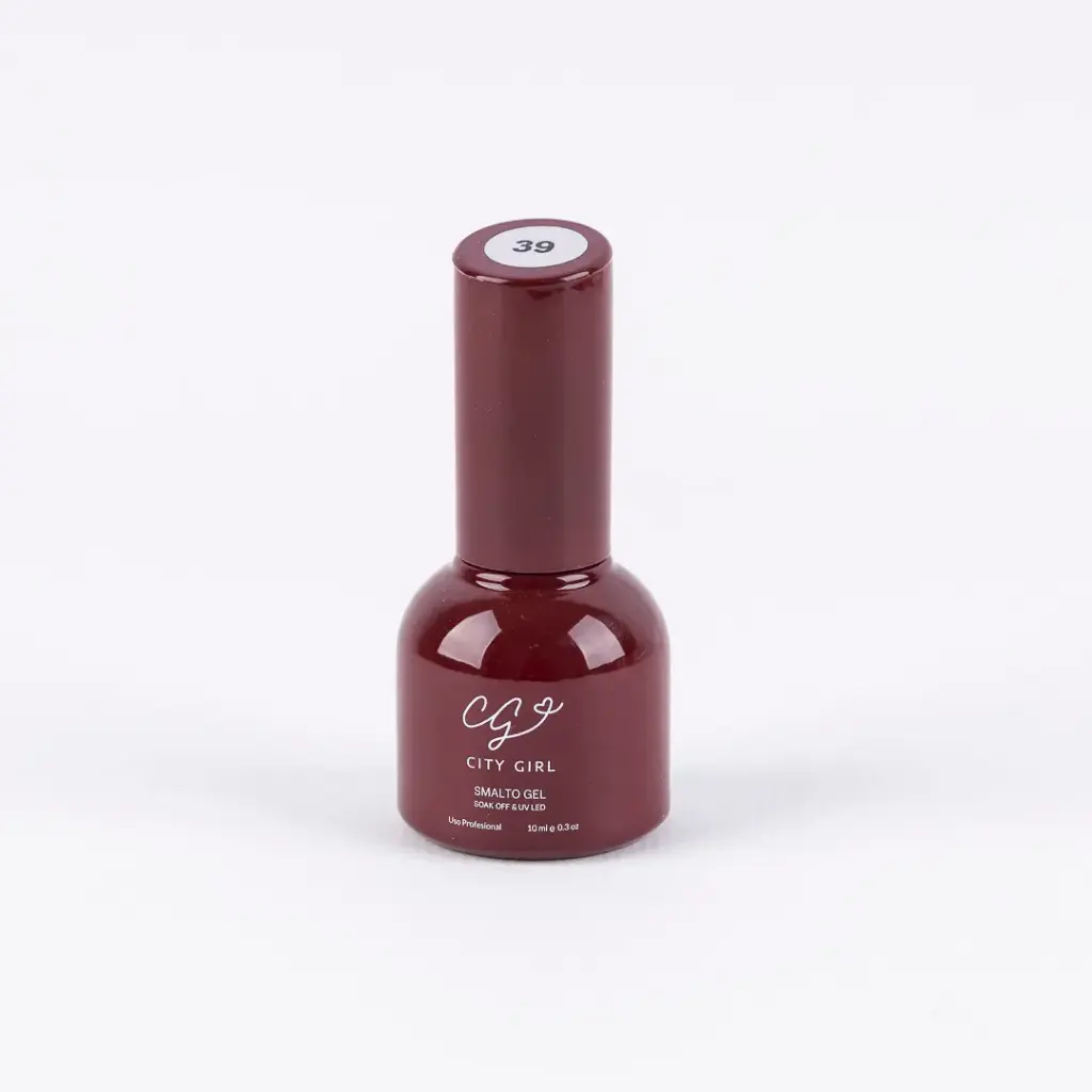 ESMALTE SEMIPERMANENTE LED/UV 39 (ROSA VIEJO - 7 ML - FRASCO)