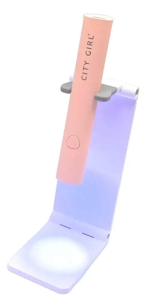 CABINA LINTERNA UV/LED CON SELLO 9W CITY GIRL (1 UND - CAJA)