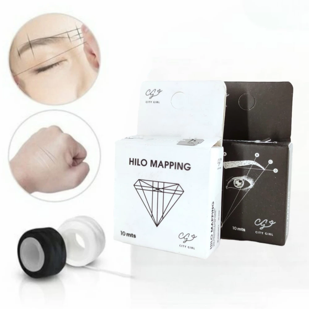 HILO MAPPING BLANCO Y NEGRO  (1 UND - CAJA)