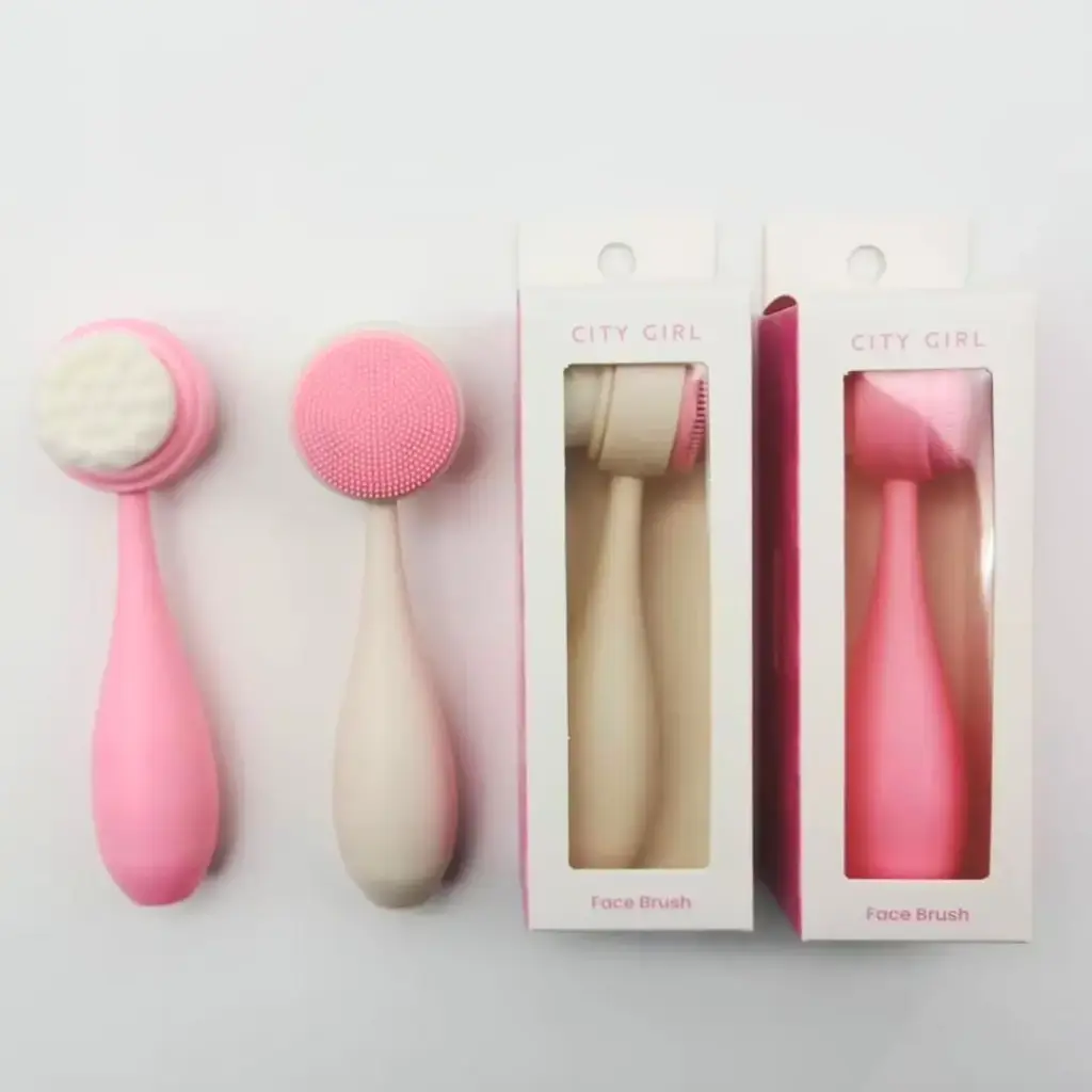 CEPILLO MASAJEADOR/EXFOLIADOR PARA EL ROSTRO  (1 UND - CAJA)