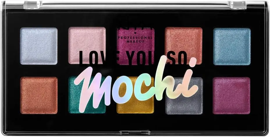 PALETA DE SOMBRAS LOVE YOU SO MOCHI 01 (10 COLORES - CAJA)
