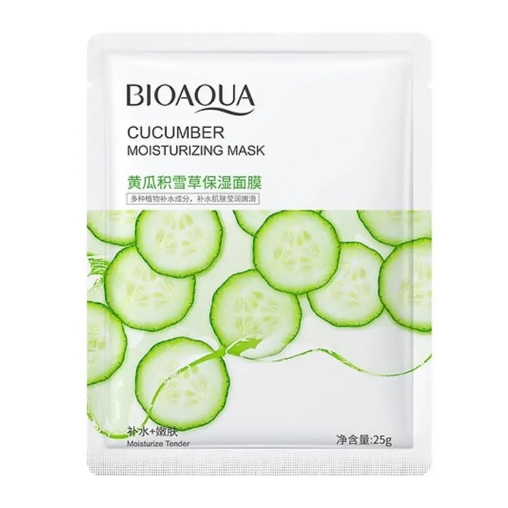 MASCARILLA BIOAQUA DE PEPINO (25 G - BOLSA)