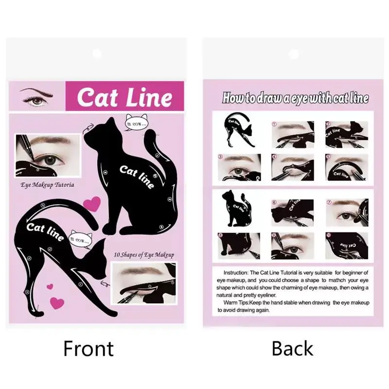 PLANTILLA PARA CEJAS CAT LINE (1 UND - BOLSA)