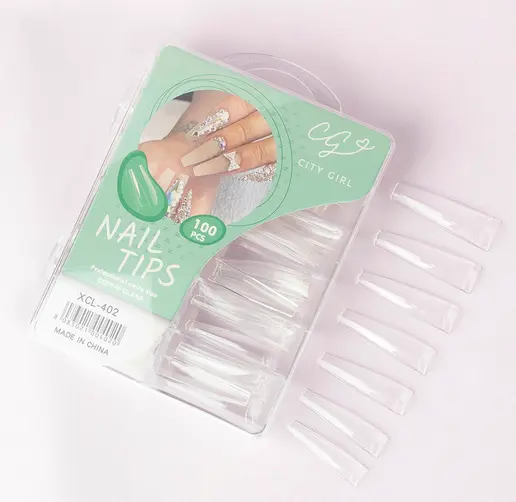 TIPS PARA UÑAS (100 PCS - CAJA)