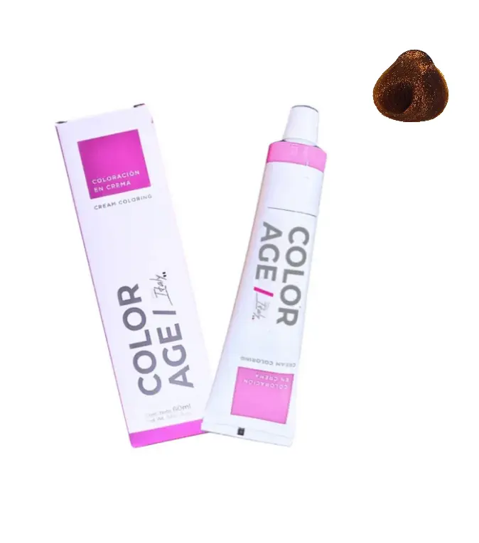Color Age COLORACION EN CREMA 7.635 (RUBIO IRLANDES NATURAL - 60 ML - CAJA)