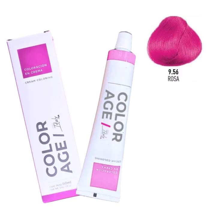 Color Age COLORACION EN CREMA 9.56 (ROSA - 60 ML - CAJA)