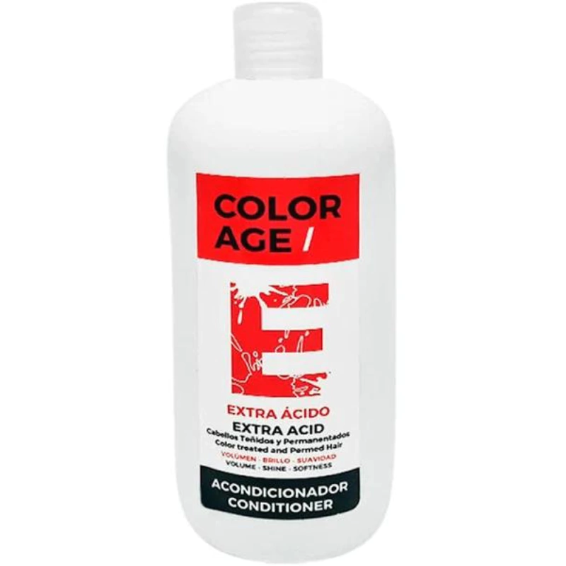 Color Age EXTRA ACIDO ACONDICIONADOR P/ CABELLOS SECOS Y PERMANENTADOS (500 ML - FRASCO)