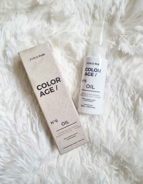 Force Plex OIL CON ACEITE DE ARGAN Y MACADAMIA (30 ML - CAJA)