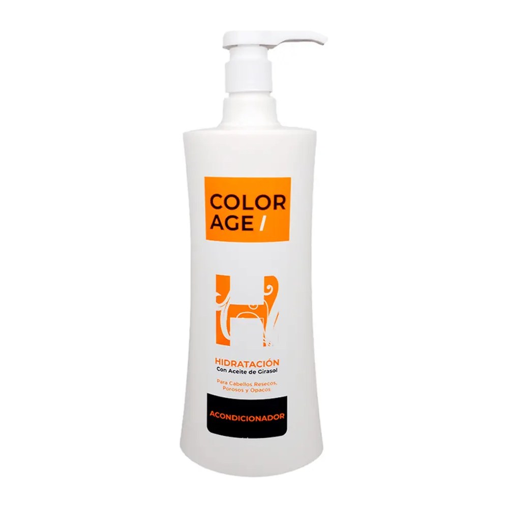 [47284] HIDRATACION ACONDICIONADOR C/ ACEITE DE GIRASOL (1000 ML - FRASCO) COLOR AGE