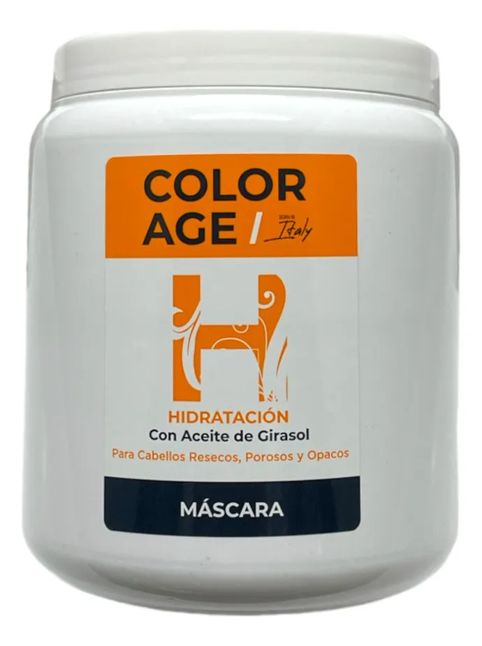Color Age HIDRATACION MASCARA  C/ ACEITE DE GIRASOL (1000 ML - FRASCO)