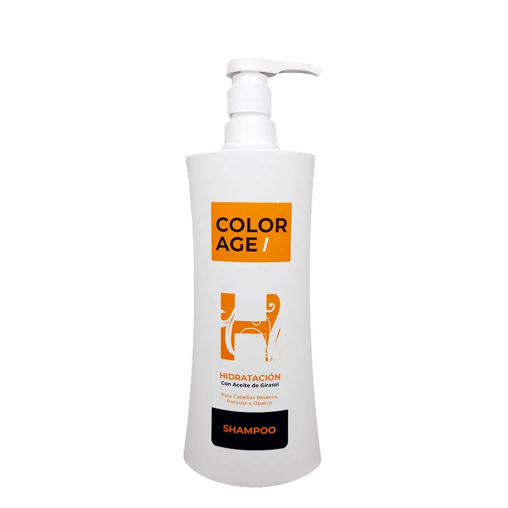 Color Age HIDRATACION SHAMPOO C/ ACEITE DE GIRASOL  (1000 ML - FRASCO)