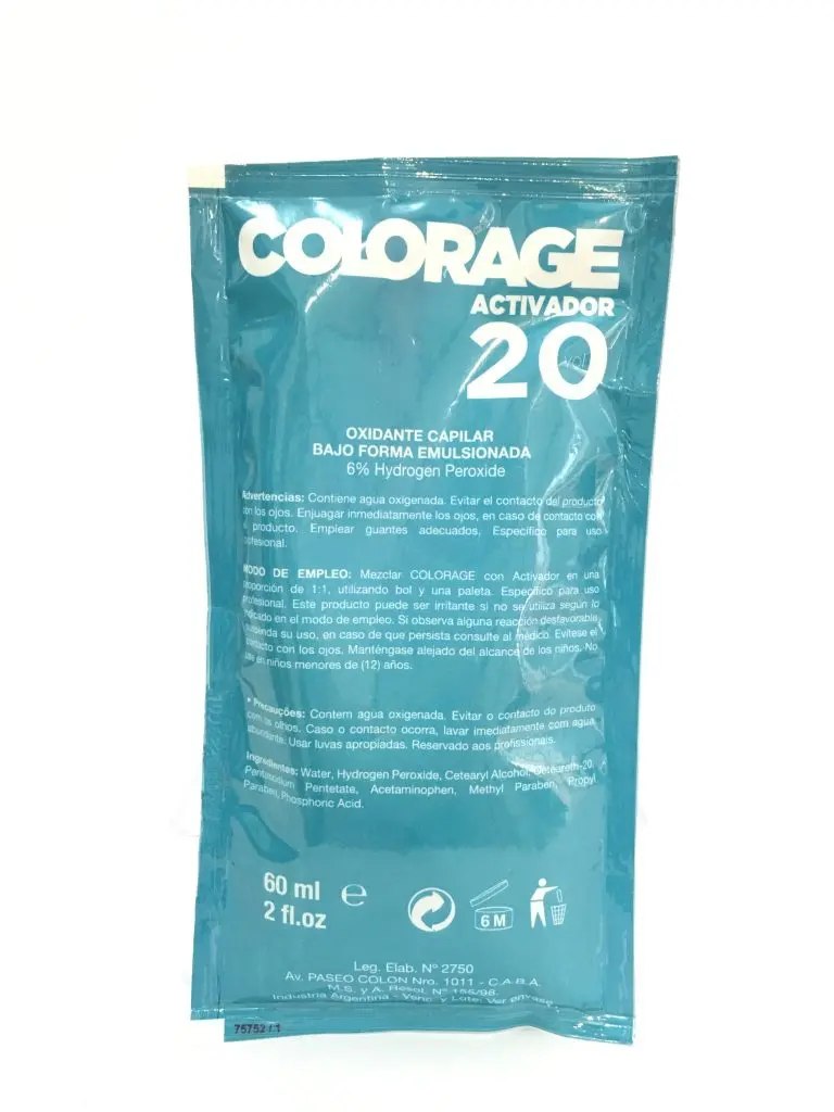 ACTIVADOR OXIDANTE 20 VOL  (60 ML - SACHET)