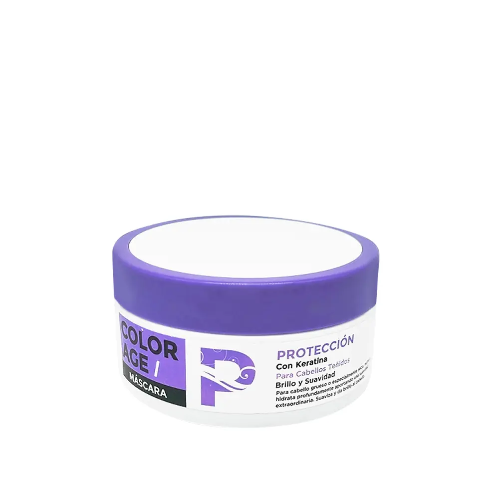 PROTECCION COLOR MASCARA C/ KERATINA (200 ML - POTE)