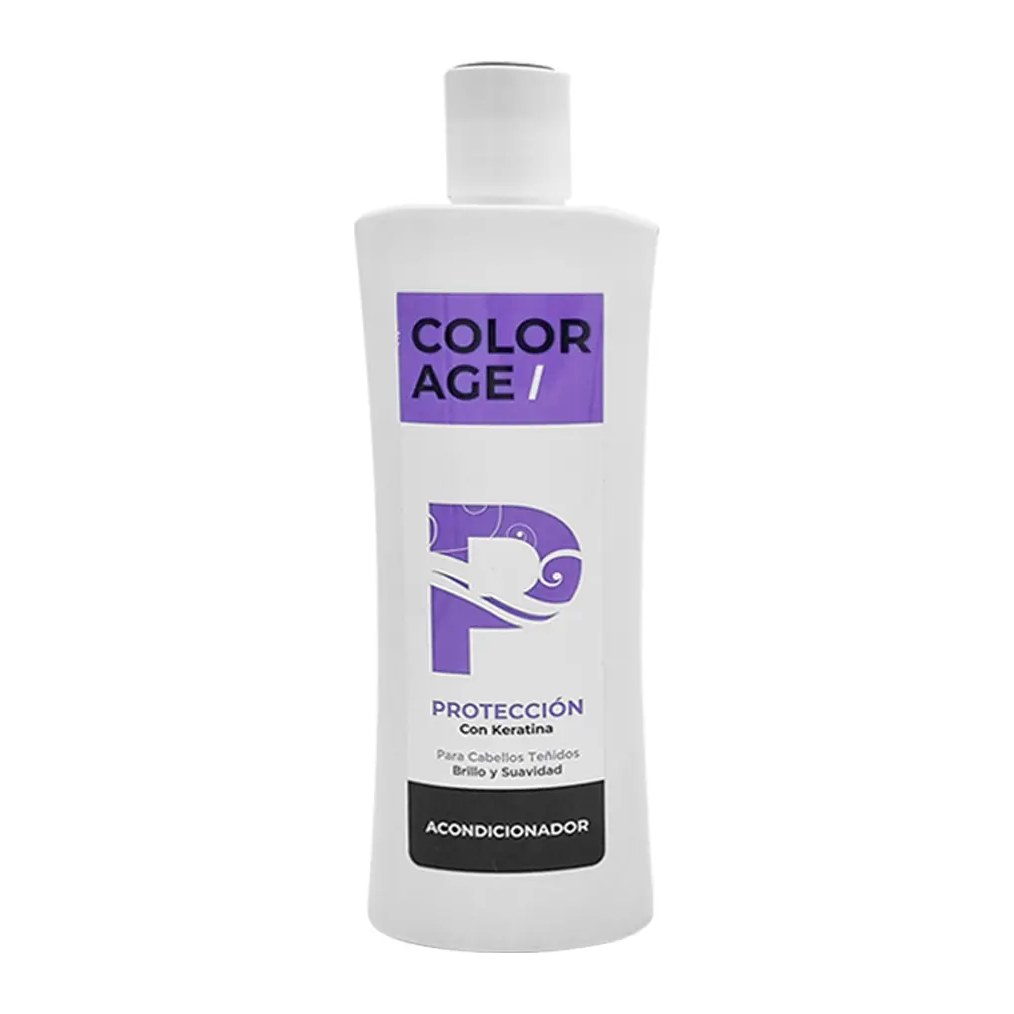 [47291] PROTECCION COLOR ACONDICIONADOR C/ KERATINA (250 ML - FRASCO) COLOR AGE