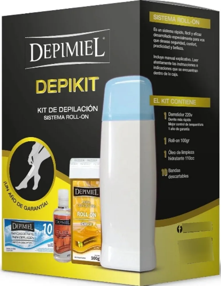 DEPIKIT - KIT DEPILATORIO A ROLL-ON (UNID.)