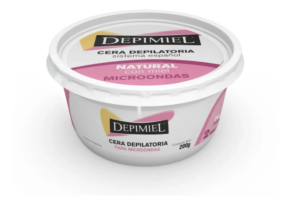 CERA EN POTE PARA MICROONDAS NATURAL (200 GRS.)