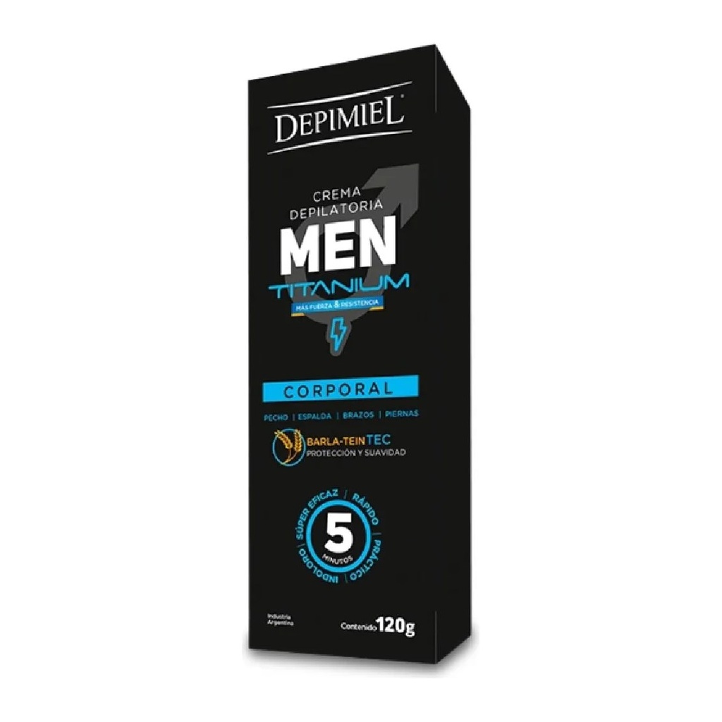 CREMA DEPILATORIA PARA EL CUERPO HOMBRE (120 GRS.) DEPIMIEL