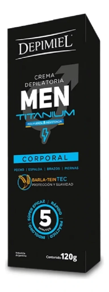 CREMA DEPILATORIA PARA EL CUERPO HOMBRE (120 GRS.)