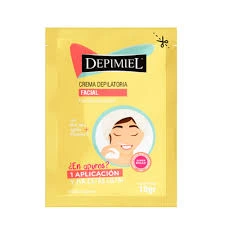 CREMA DEPILATORIA FACIAL EN SACHET (10 GRS.)