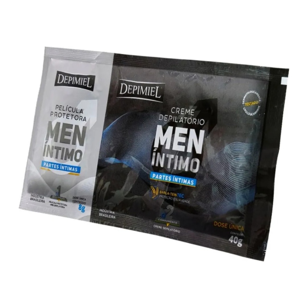 CREMA DEPILATORIA MEN ÍNTIMO EN SACHET (48 GRS.) DEPIMIEL