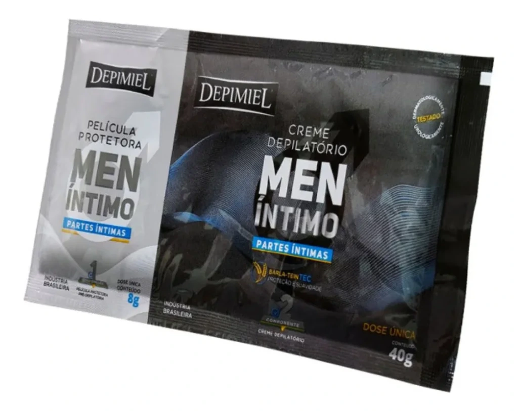 CREMA DEPILATORIA MEN ÍNTIMO EN SACHET (48 GRS.)
