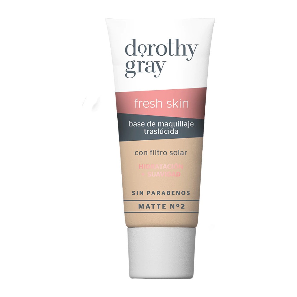 BASE MAQUILLAJE FRESH SKIN 2 (MATTE - 30 GR - POMO) DOROTHY GRAY