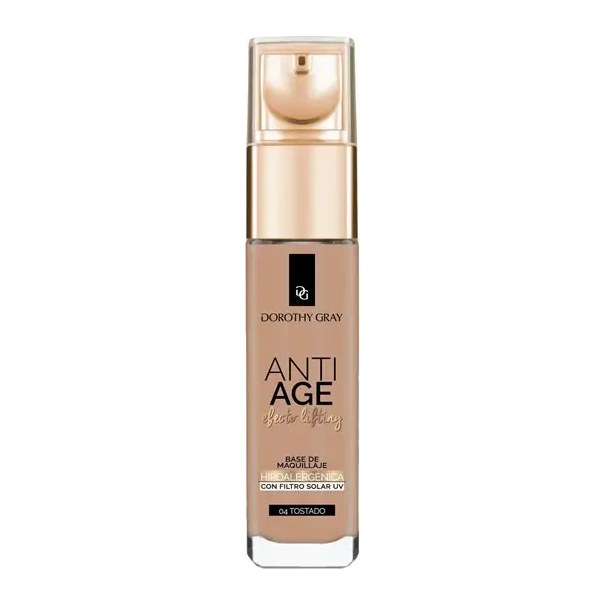 [8824] BASE DE MAQUILLAJE EFECTO LIFTING Nº 4 FILTRO SOLAR (WHISH - 35 ML - CAJA) DOROTHY GRAY