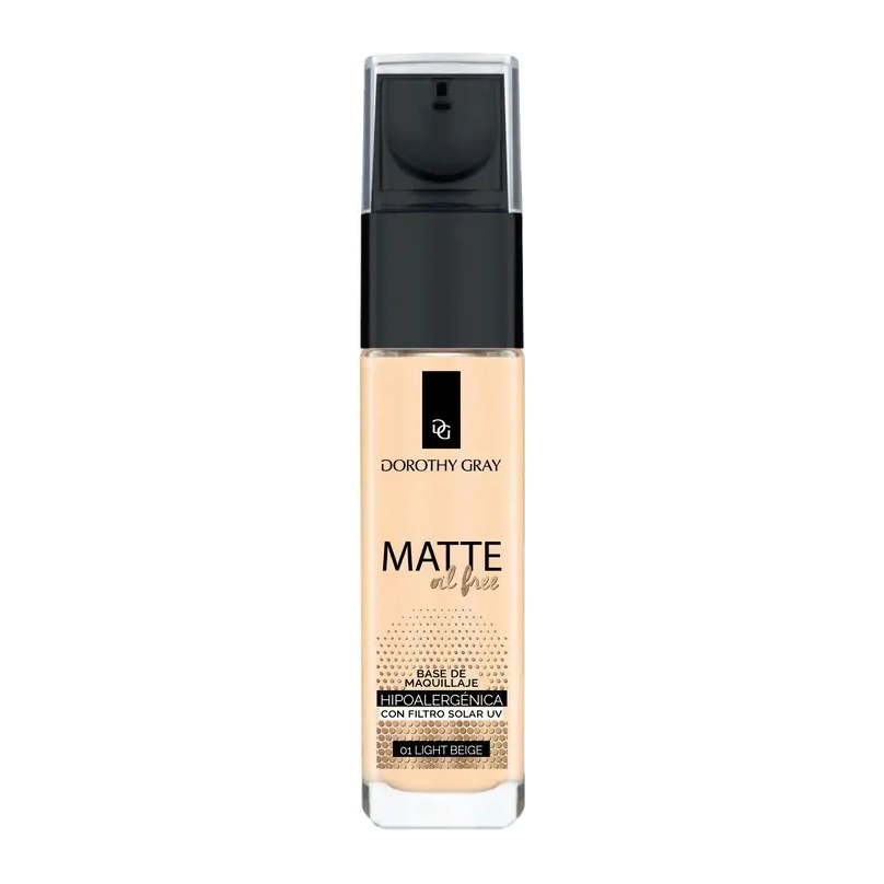 BASE DE MAQUILLAJE BALANCE BRILLO CONTROL BEIGE (ACABADO MATE) (35 GRS - POMO) DOROTHY GRAY