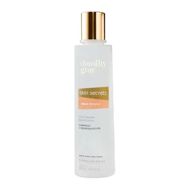 SKIN SECRETS AGUA MICELAR HIPOALERGENICO CON MICELAS PURIFICANTES (200ML - FRASCO) DOROTHY GRAY