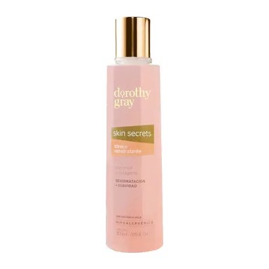 SKIN SECRETS TONICO REHIDRATANTE HIPOALERGENICO CON MIEL Y COLAGENO (200ML - FRASCO) DOROTHY GRAY