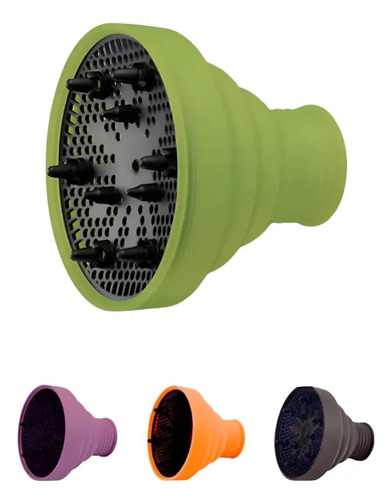 DIFUSOR DE SILICONA PLEGABLE RETRÁCTIL (1 - CAJA)