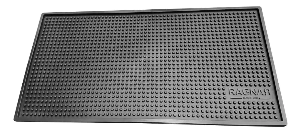 ALFOMBRA BARBERIA NEGRA PVC RAGNAR (1 UND)