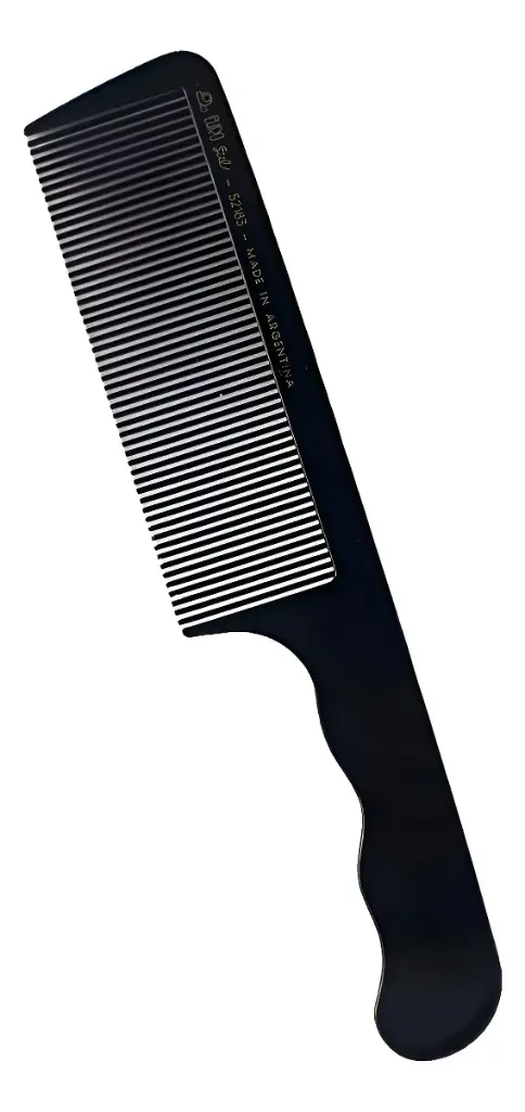 PEINE CORTE ESPECIAL MAQ. CARBONO 25.5 CM (NEGRO - 1 UND - BOLSA)