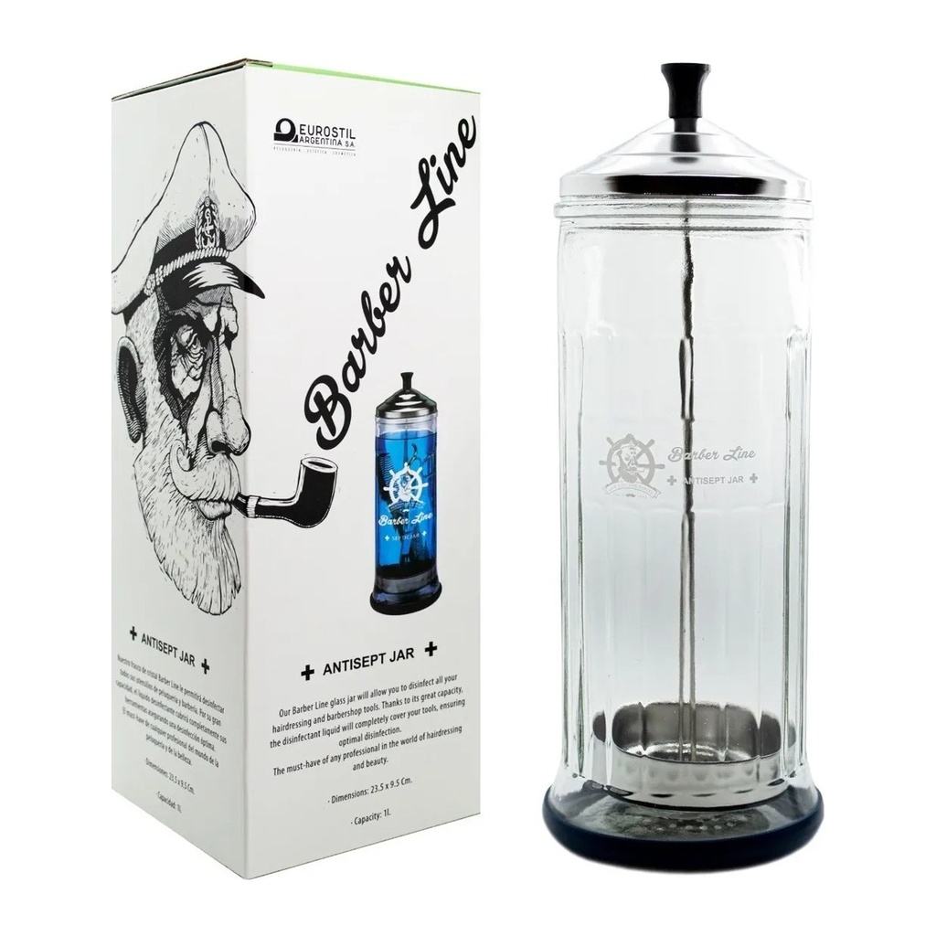 ANTISEPT JAR 1 LITRO ESTERILIZADOR (1 UND - CAJA) EUROSTIL