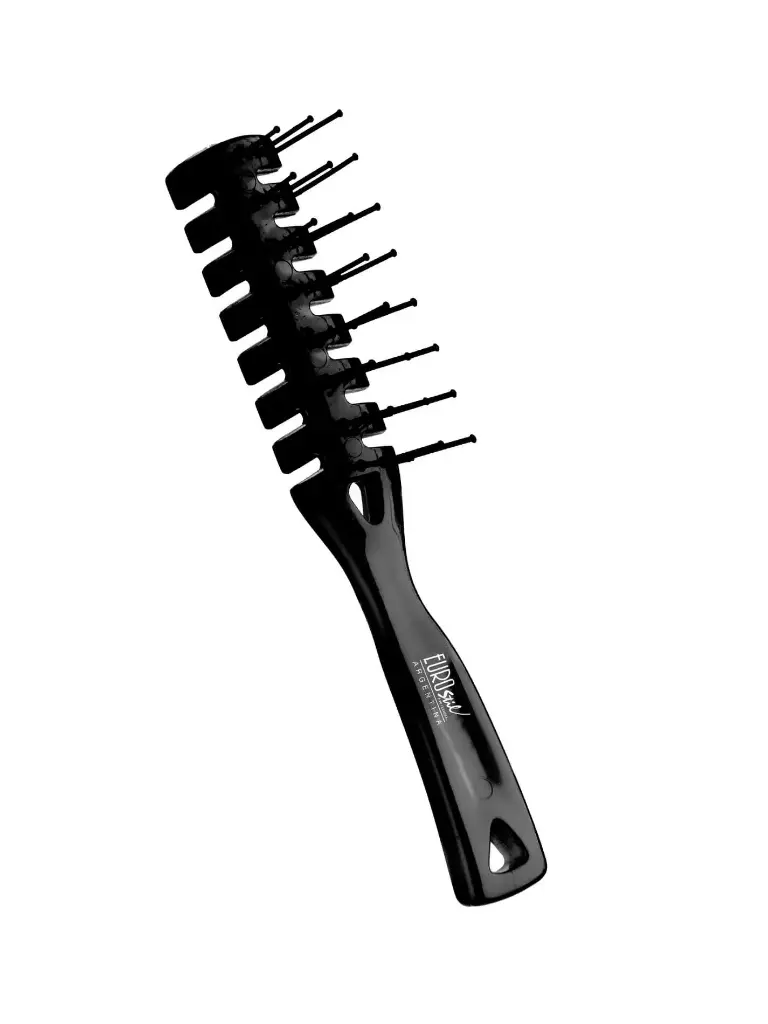 CEPILLO ESQUELETO PEQUEÑO NYLON 1 PUA (NEGRO - 1 UND - BOLSA)