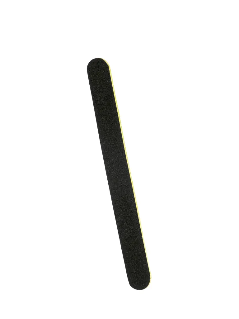 LIMA ACOLCHADA NUCLEO AMARILLO COLOR NEGRO  (1 UNIDAD - INDIVIDUAL)