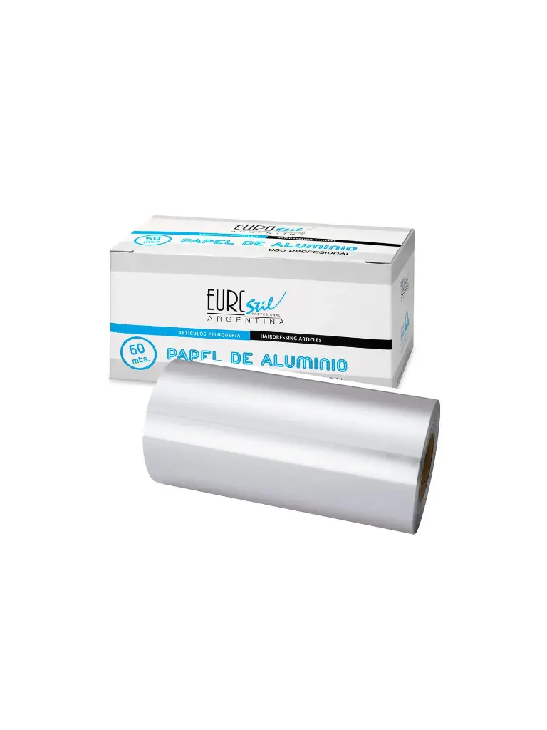 ROLLO PAPEL ALUMINIO 50 MTS (1 UNIDAD - INDIVIDUAL)